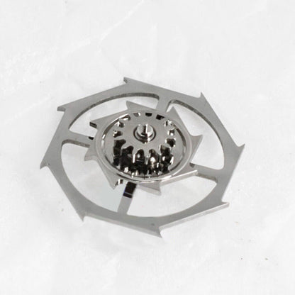 Original Omega 8500A movement pallet fork and escape wheel set, precision watch accessory.