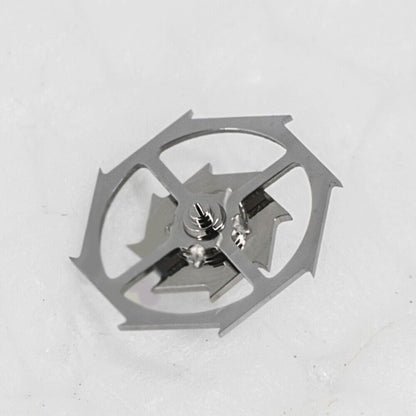 Original Omega 8500A movement pallet fork and escape wheel set, precision watch accessory.