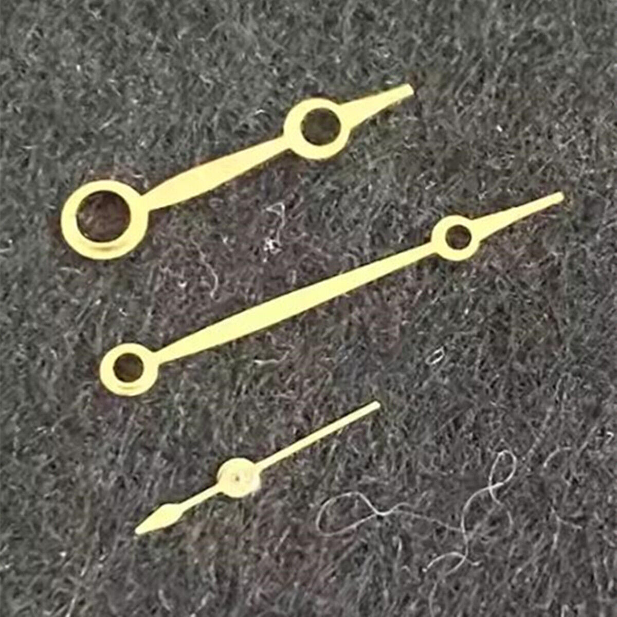 No Lume golden watch hands for Seagull ST3600/ST3621 and ETA6497/ETA6498 movements, precise fit.