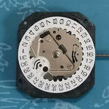 Japan Made VX22 Quartz Watch Movement Date At 3/6 White Disk Replacement