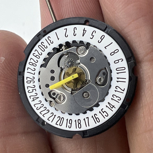 Original ISA 307 Quartz Watch Movement Date At 6 Old Stock Brand New