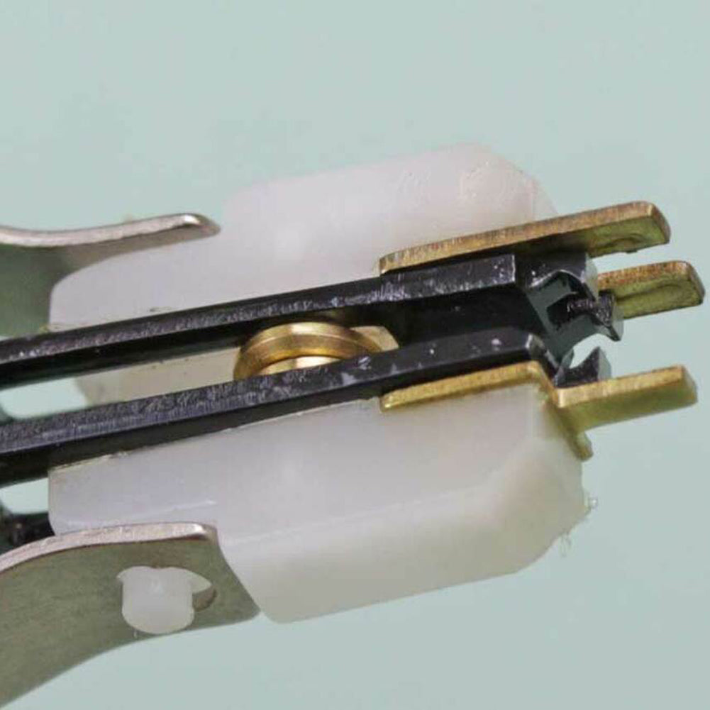 Bergeon 30638-3 precision tool removing 3rd wheel and chronograph hands for watch repair.