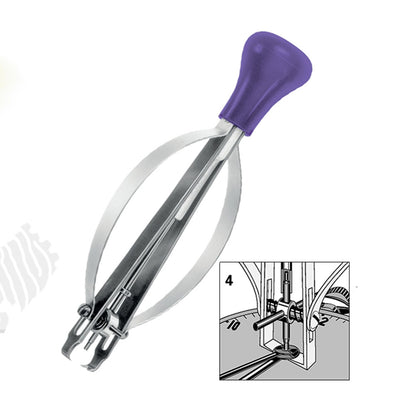 Bergeon 30669-4 watch hand remover tool for alarm and timer sweep wheel adjustments