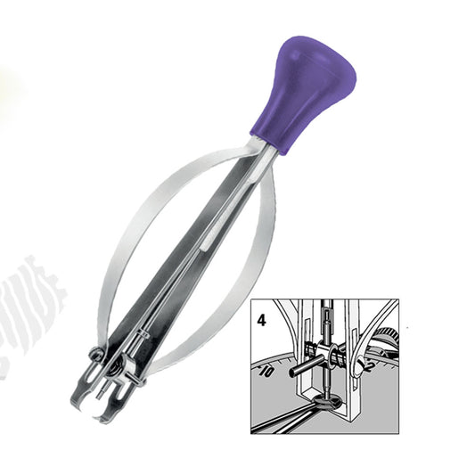 Bergeon 30669-4 watch hand remover tool for alarm and timer sweep wheel adjustments