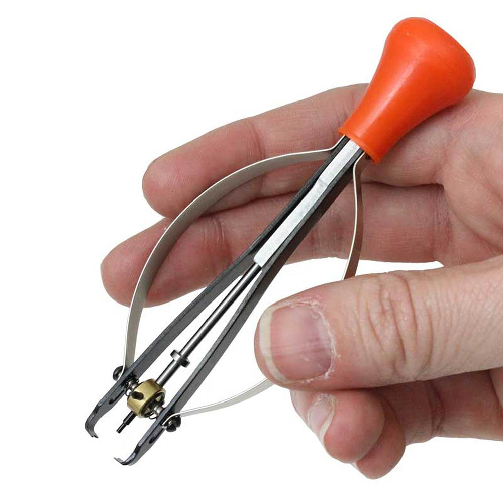 Bergeon 30671-7 watch hand remover tool for curved dials, precision stop for delicate accessory maintenance in watch repair.