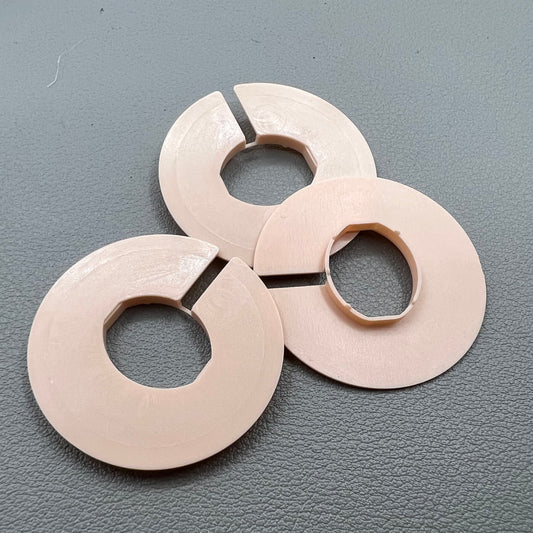 Set of 3 watch case cushion spacer rings for Miyota 5Y20 movement, ideal for secure mounting and adjustment.