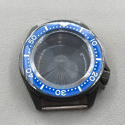 38mm Dive 20bar@3.8 SKX Watch Case Sapphire Crystal For NH35/36 Ceramic Bezel