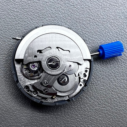 Seiko NH34 Mechanical GMT Movement Hacking Seconds Date@3 Black Disk