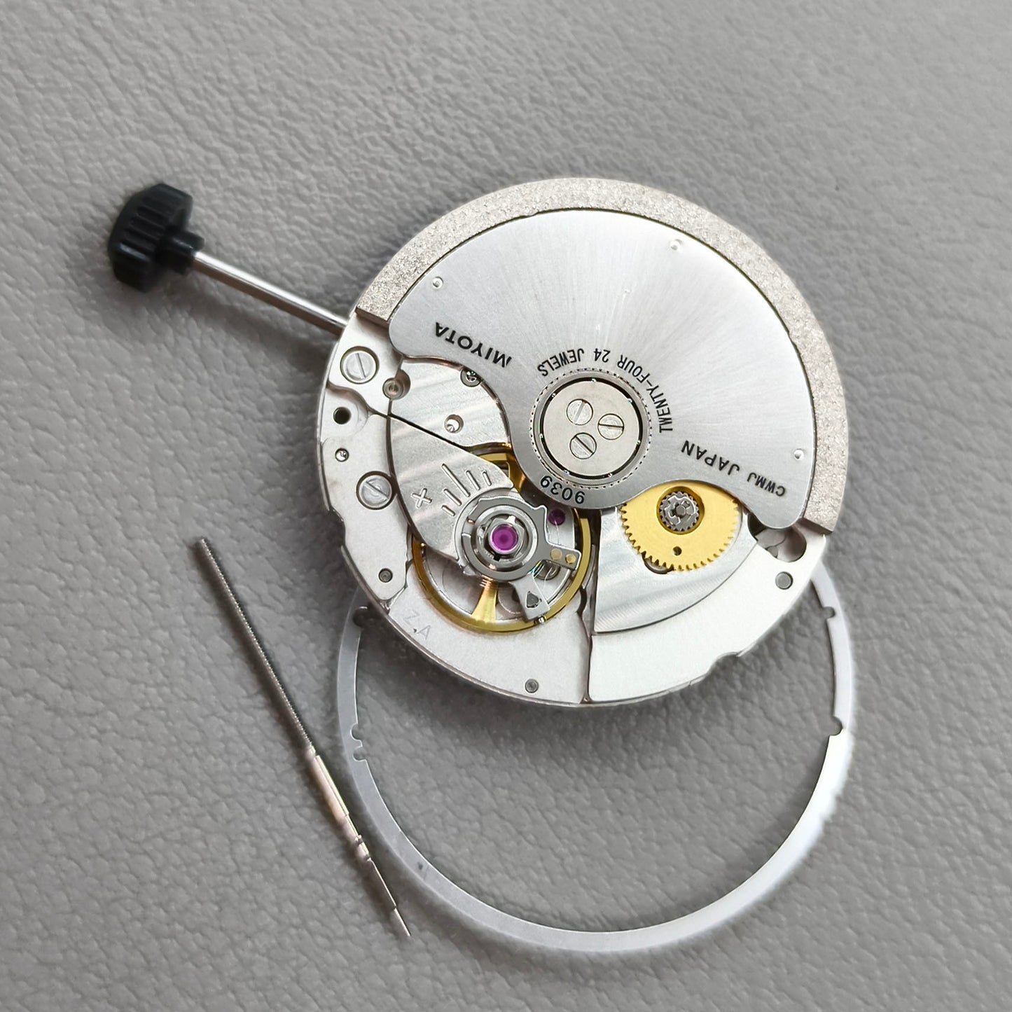 Japan Miyota 9039 Automatic Mechanical Movement 3 Hands With No Calendar