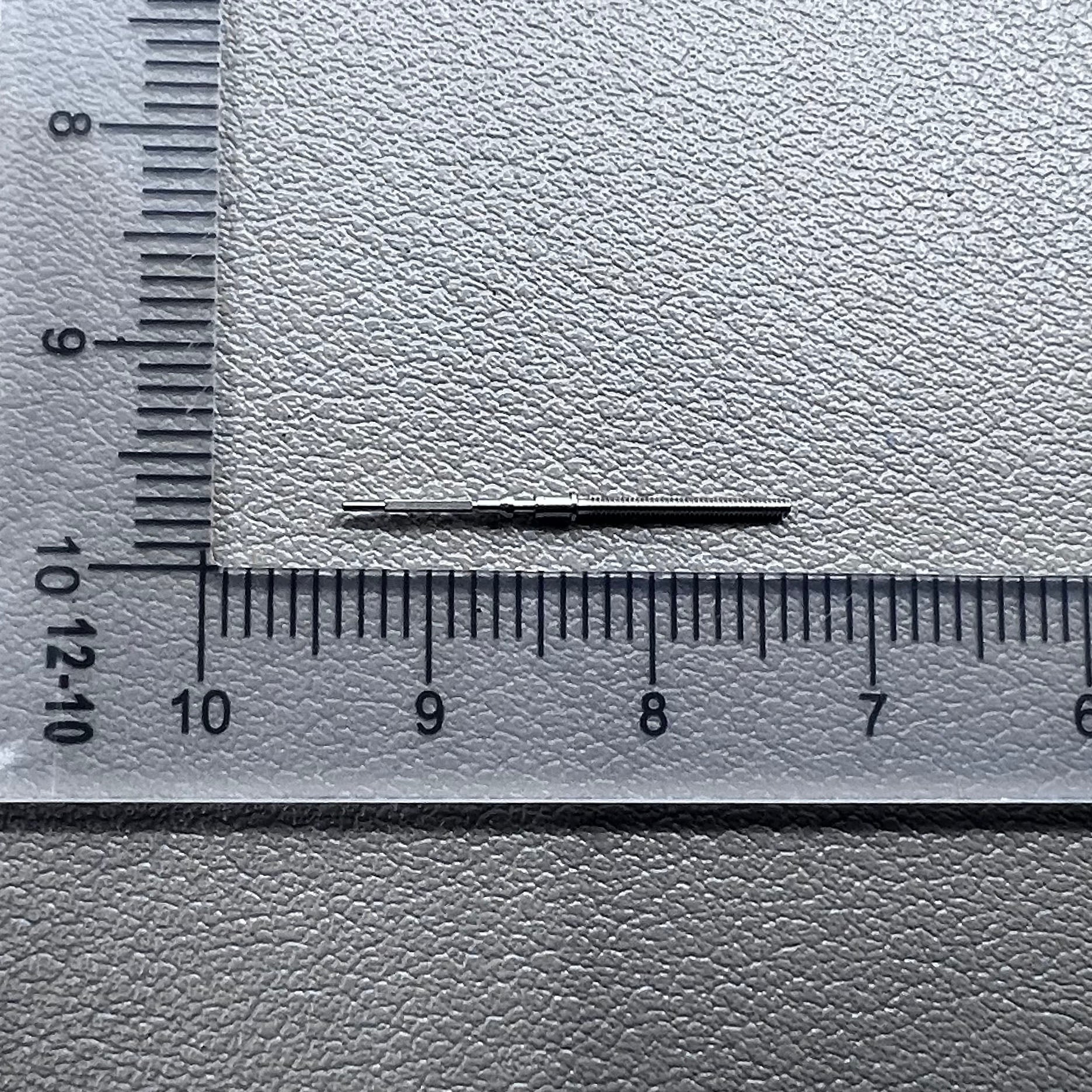 Set of 5 generic watch winding stems for YN55A YN56A movements, compatible with various watch brands.