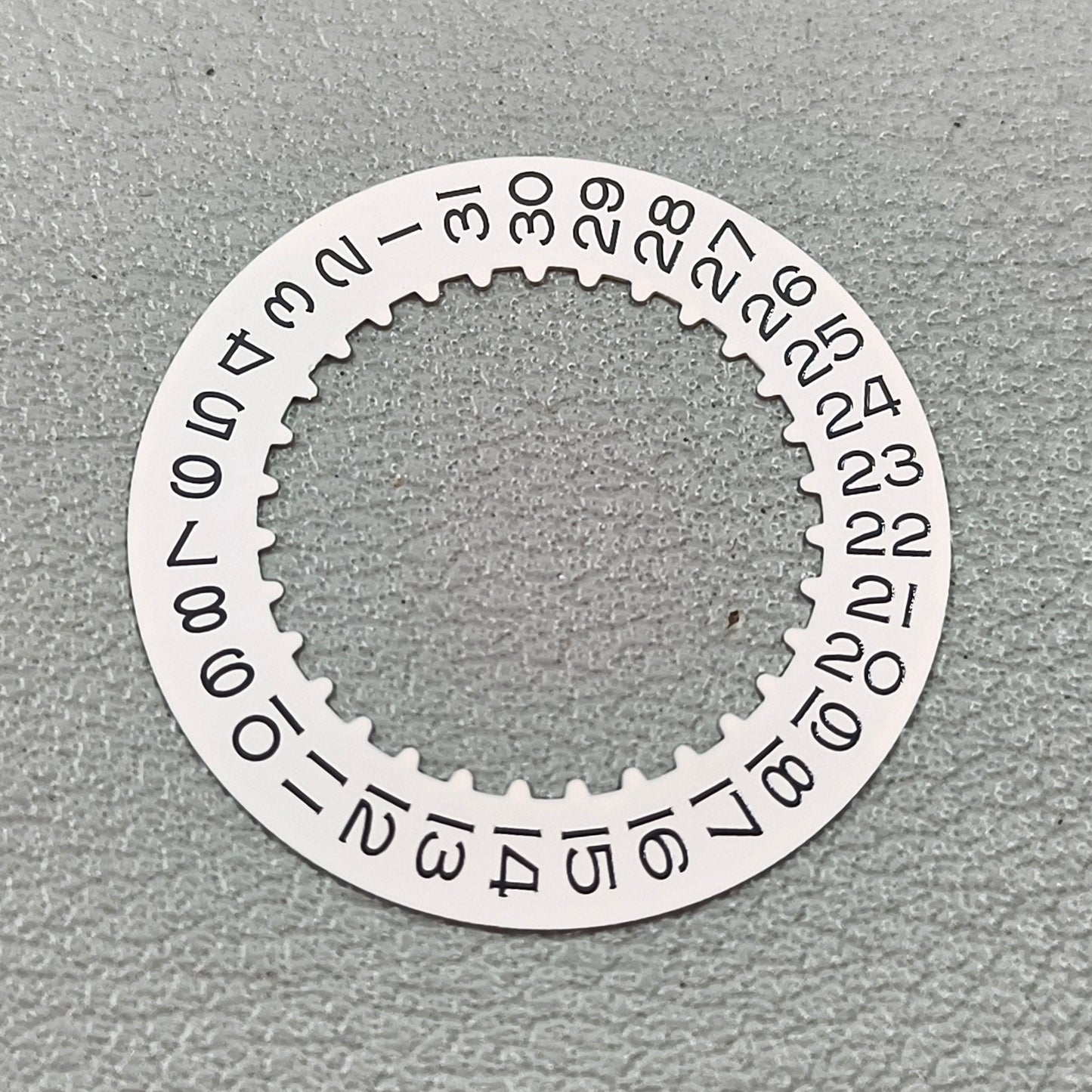 Replacement Grey Date Disk Wheel Date Wheel Generic for RLX 3135 Movement