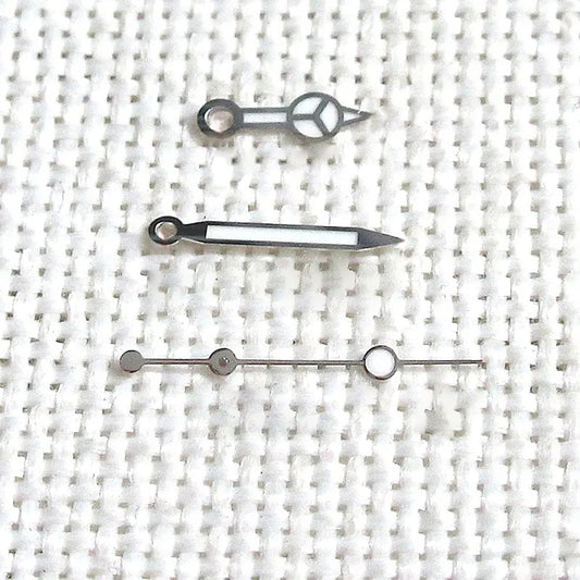Luminous watch hands for 3135 movement, compatible with Rolex 116655, 116613, 116610 models, ideal for repairs.