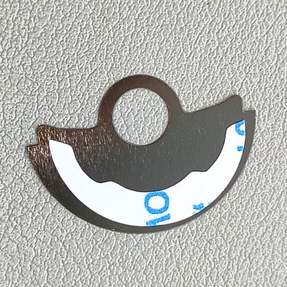 2 PIECES Black Causeway Pattern Rotor Oscillating Weight Overlay for NH35 NH36