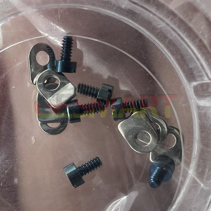 1. Set of 3 watch part casing clamps with screws for Seagull ST3600 ETA6497 movement  