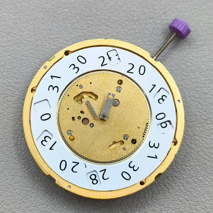 Swiss Ronda 7004P 7004.P Quartz Movement 3 Hands Watch Movement