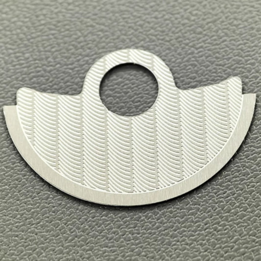 Silver Vertical Diagonal Rotor Oscillating Weight for NH35 NH36 7S26 4R35