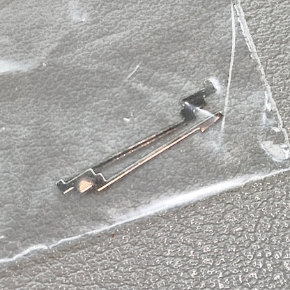 Replacement 3 PIECES Silver Spring Click Generic Fit for Movement 46945#434