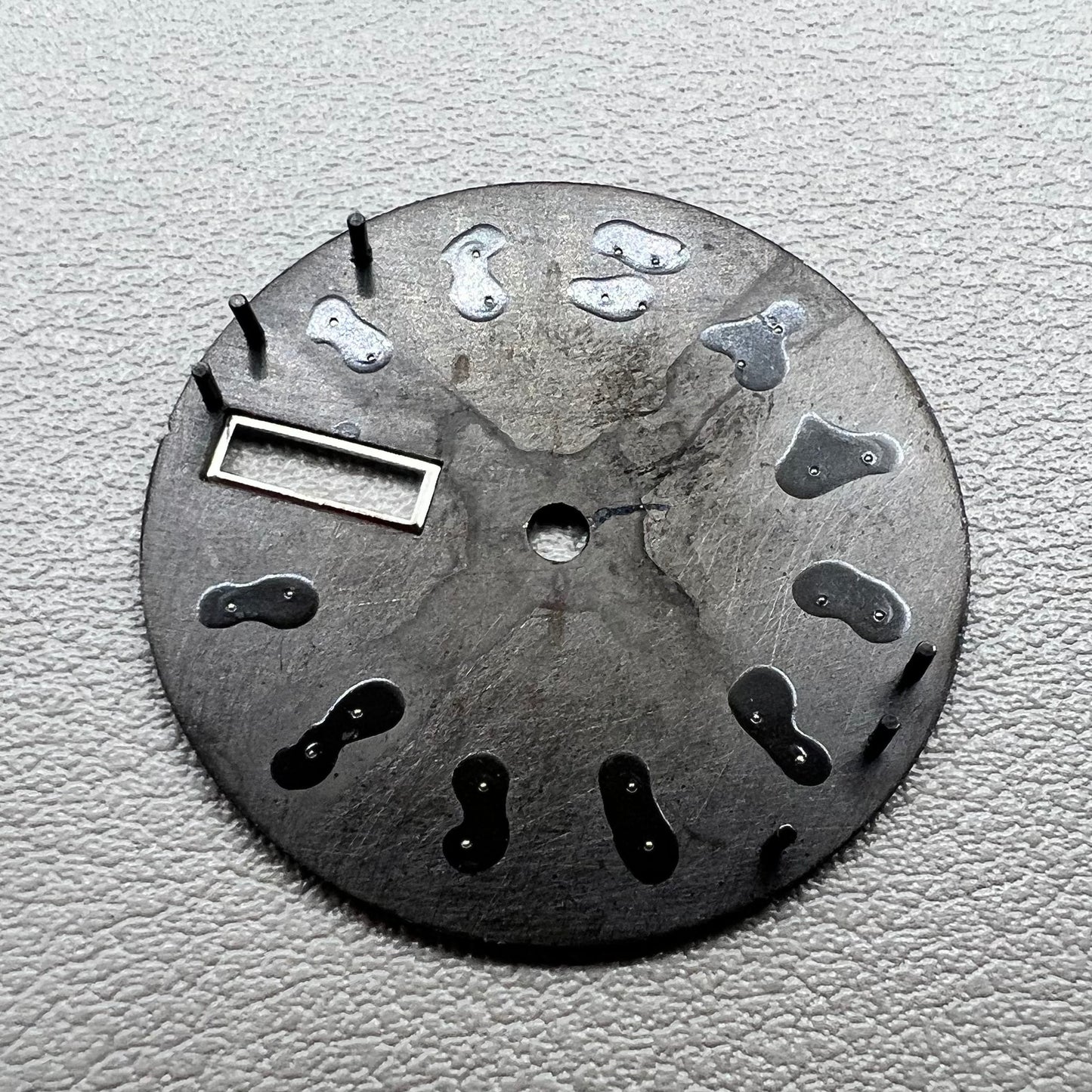 29mm Green Luminous Black Watch Dial Fit for NH36 NH36A Movement