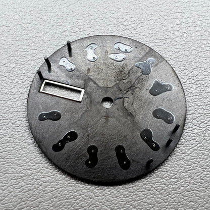 29mm Green Luminous Black Watch Dial Fit for NH36 NH36A Movement