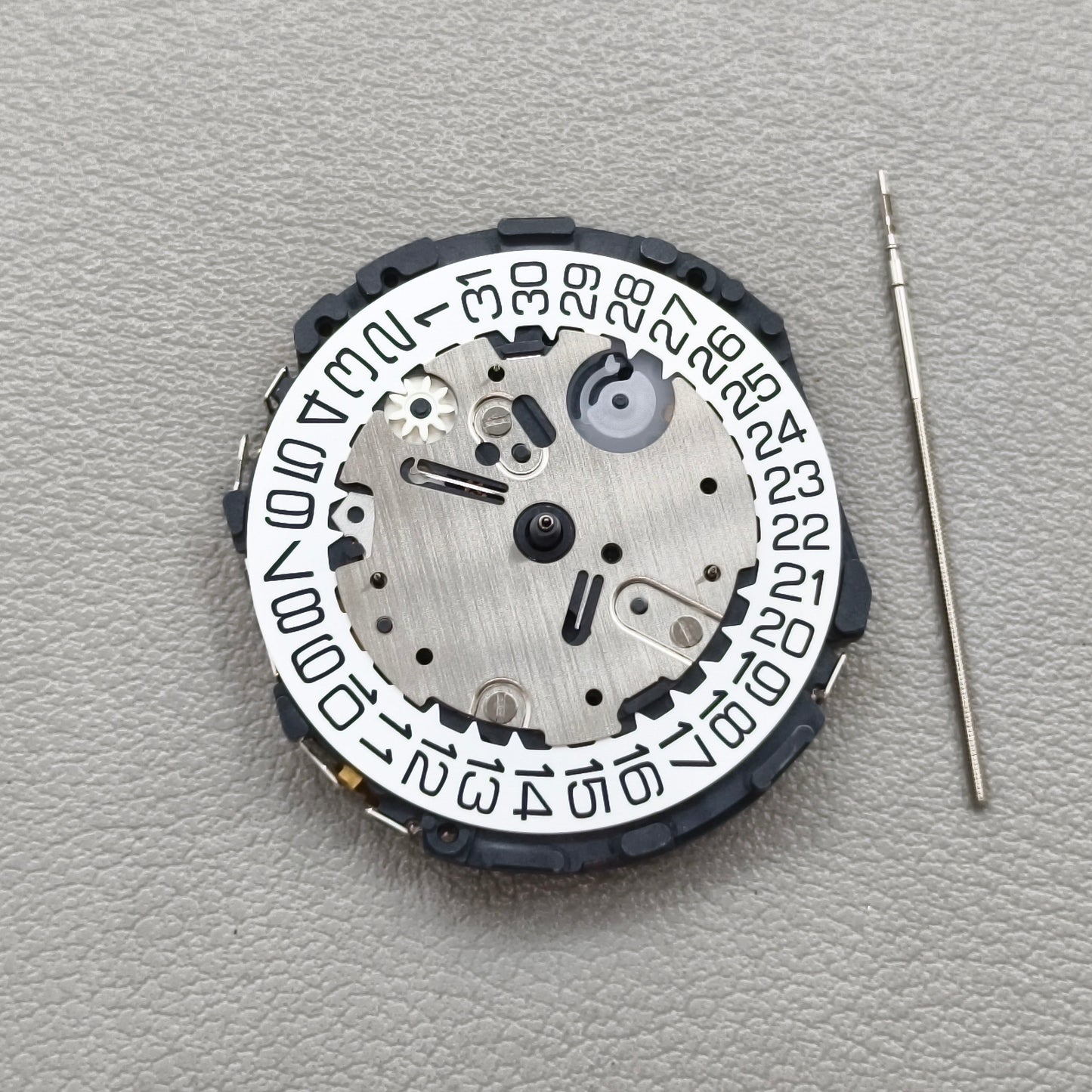 Japan Hattori Epson VR3G VR3GA Watch Quartz Movement Date@3
