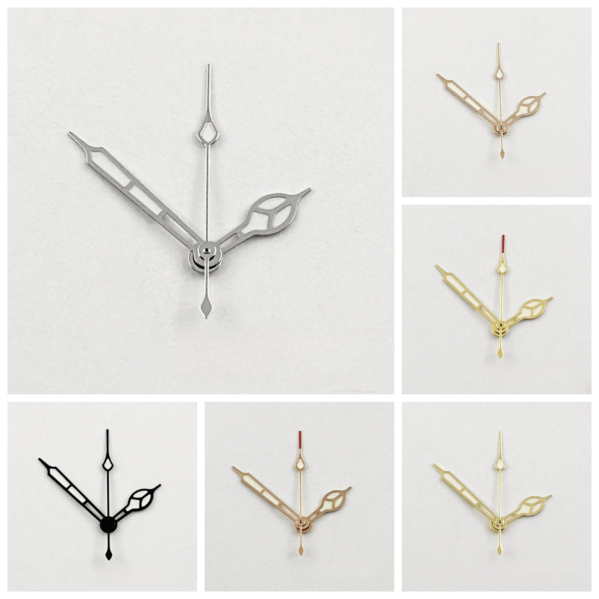 Modified Cathedral Hands Multicolor Watch Hands Pointers for NH34 NH36 NH38 NH70