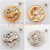 China Made HZ1A10D Silver/Golden/Black Hollow Automatic Mechanical Movement