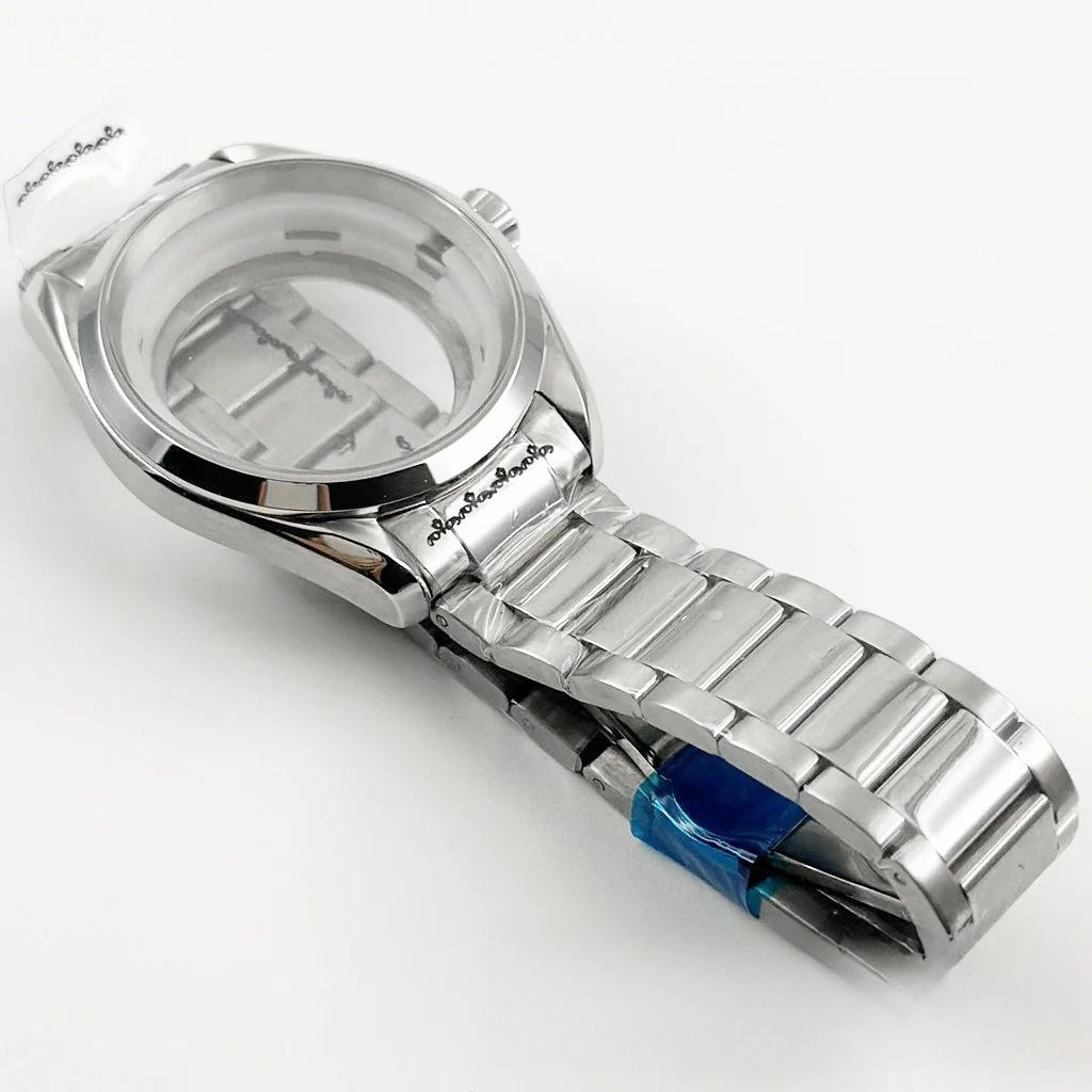 40MM Polish Bezel Watch Case Sapphire for NH34/35 NH36 NH37 NH38 NH39 NH70 NH72