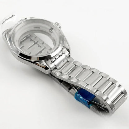 40MM Polish Bezel Watch Case Sapphire for NH34/35 NH36 NH37 NH38 NH39 NH70 NH72