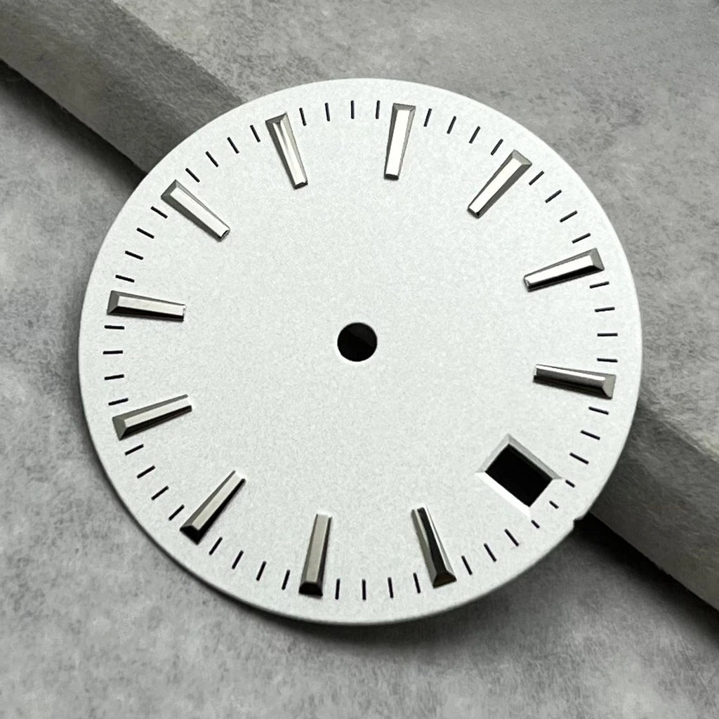 28.5mm Watch Dial Stripes Sunburst Simple For NH35/36/4R/7S Movement Modified
