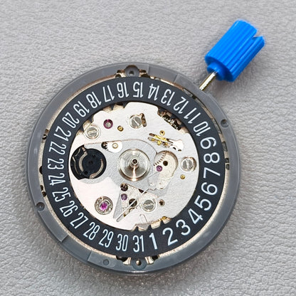 Seiko NH35A Automatic Mechanical Movement Black Wheel 24 Jewels Date@6