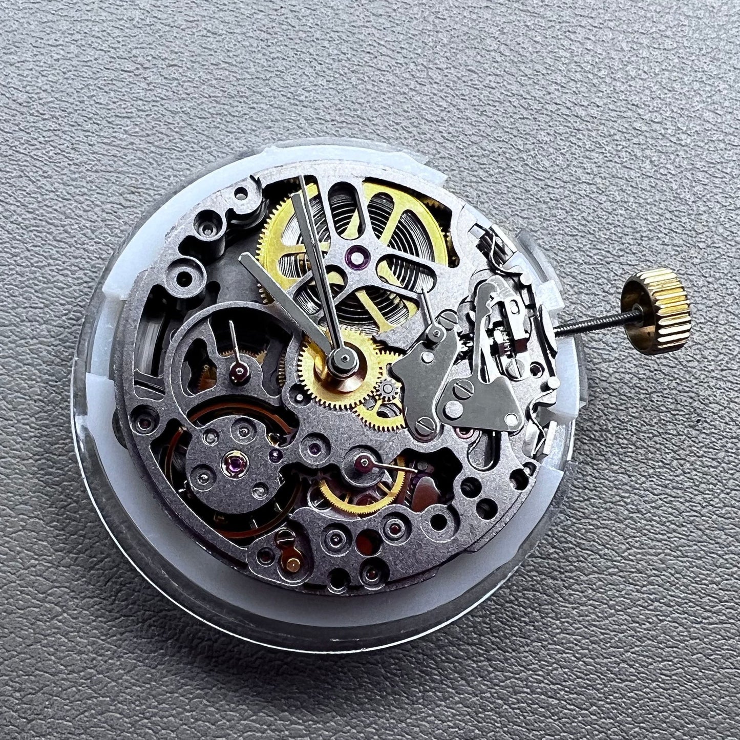 Dandong 4130 Black Hollow Automatic Mechanical Movement