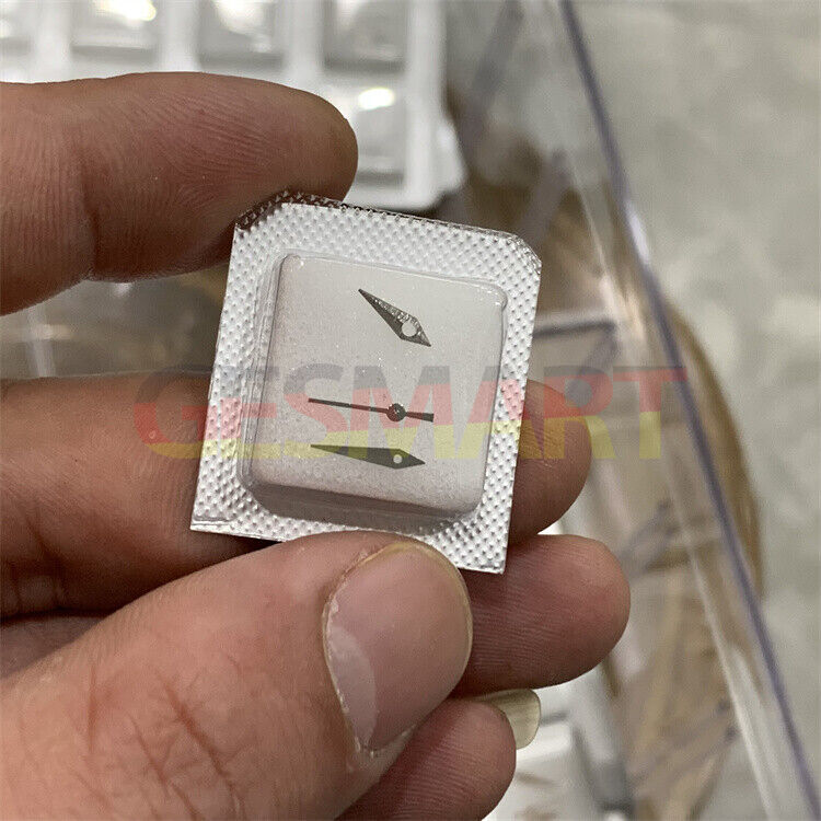 7mm watch hands set for ETA 2671 movement, including hour, minute, second hands.