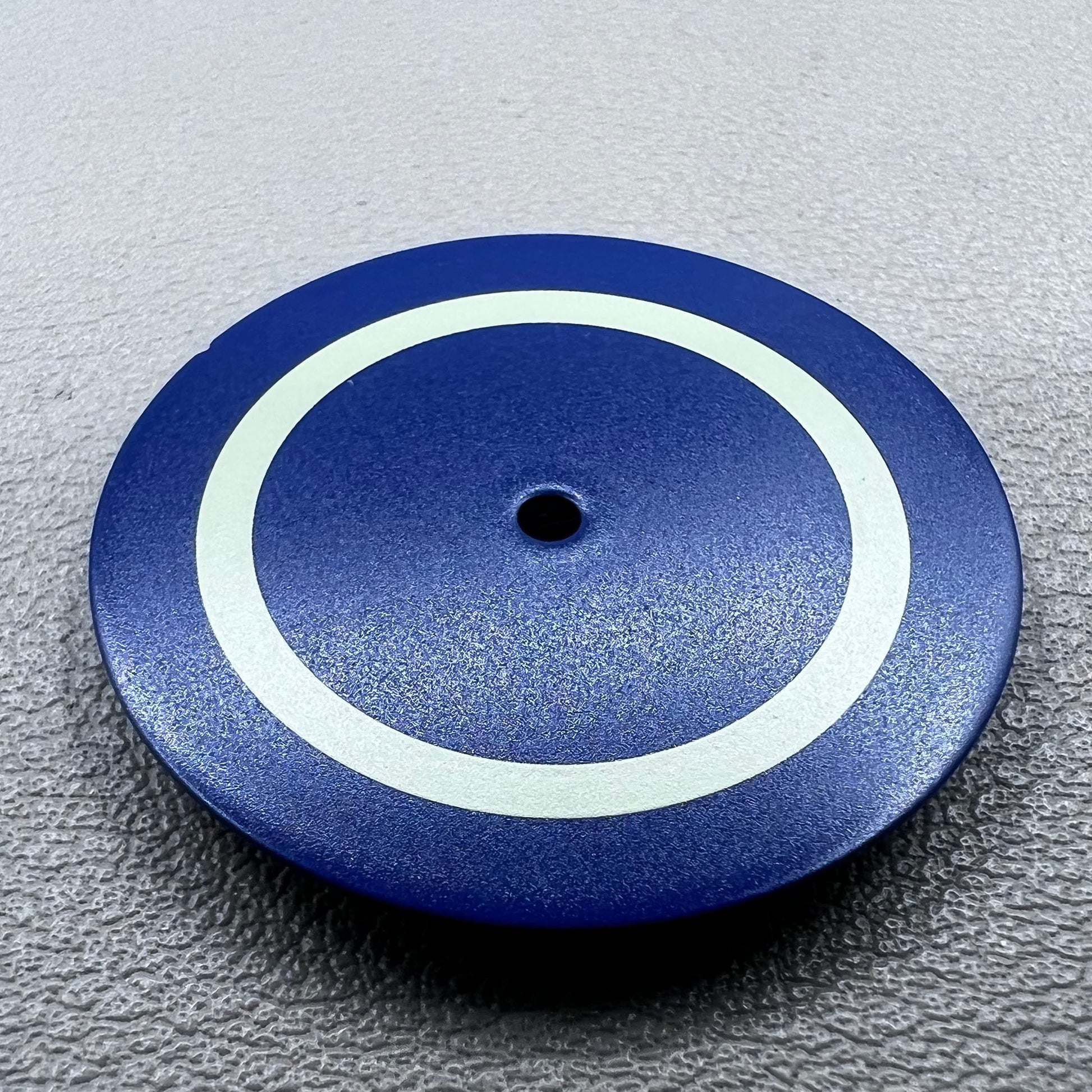 28.5mm blue and yellow circle watch dial by Miyota, fits 8215 8200 movement accessories