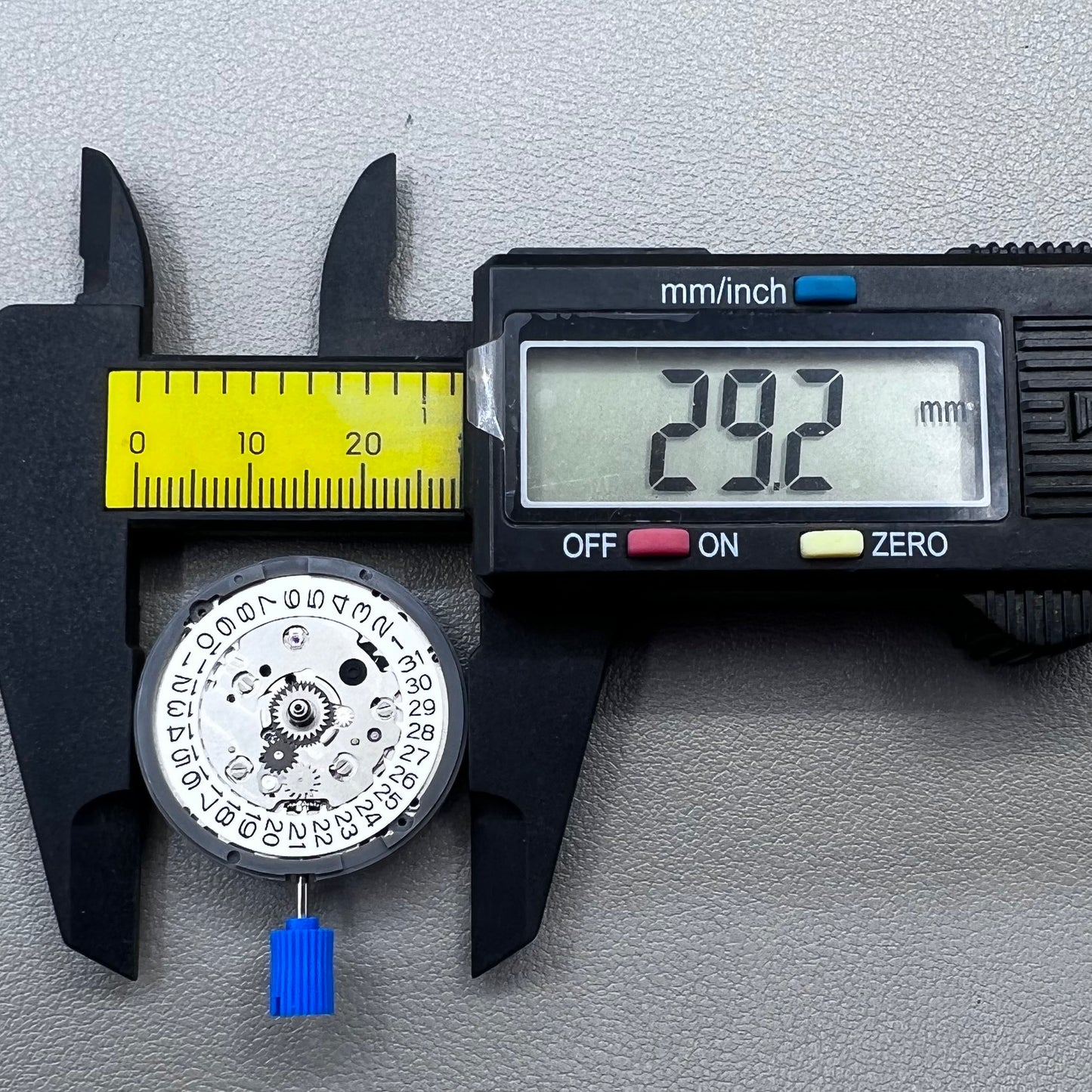 Seiko NH34 Automatic Mechanical GMT Movement White Date Hacking Seconds Date@3