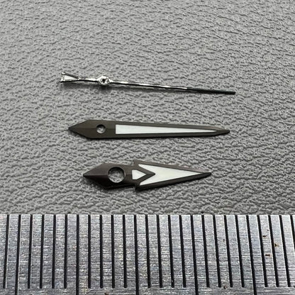 1. Two sets of green luminous watch hands for NH36 NH35 movement by C3.  