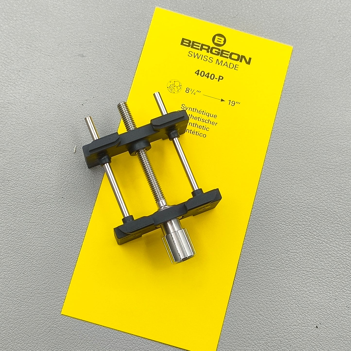 Swiss Bergeon 4040-P Movement Holder Extensible And Reversible