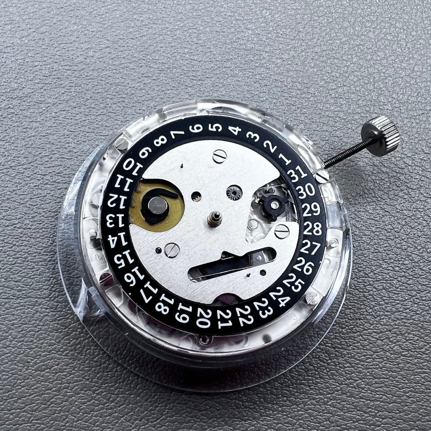 Swiss Genuine Black Dial ETA C01.211 Chronograph Mechanical Movement 1853