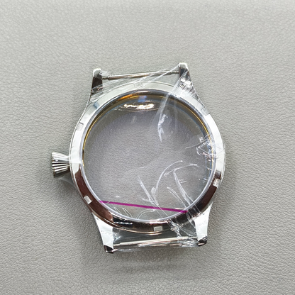 44mm Watch Case Stainless Steel Case for ETA 6497 ETA 6498 Seagull ST3600 ST3621