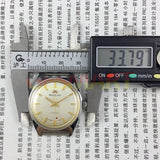 32mm China Made HONGLIAN Manual Mechanical Watch 17 Jews Golden Nail Grey Dial