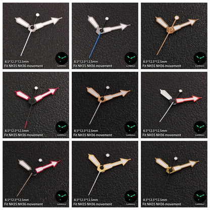 Watch Hands for NH35 NH36 Luminous Easy Lnstallation Modified Parts