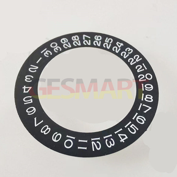 White Font Date Wheel Overlay for ETA2824 2836 Miyota 8215/8200 Movement Date@3