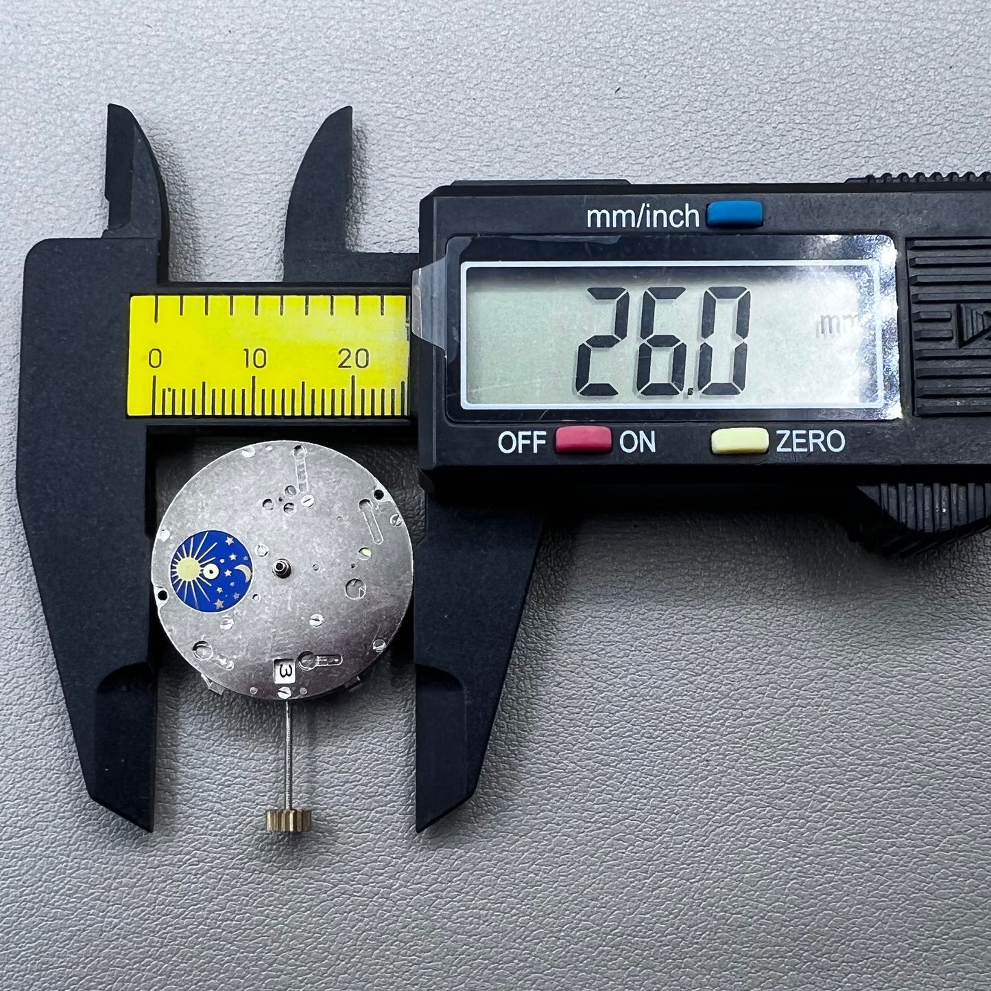 China 2813 Moon Phase@6 Date Silver Multi-Function Automatic Mechanical Movement