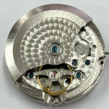 Shanghai Made Silver Mechanical Movement 3 Hands Black Disk Quick Adjustment