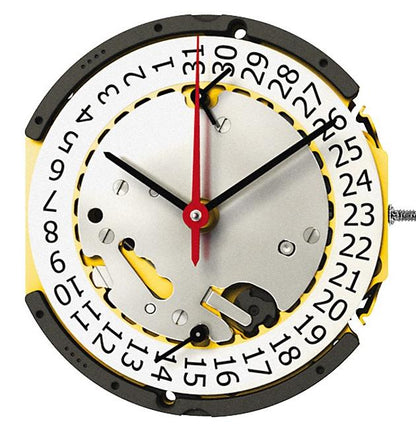 Ronda 3520D quartz watch movement with precise timekeeping and durable design by Ronda.