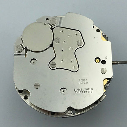 Ronda 3520D quartz watch movement showcasing precise timekeeping and durability by Ronda.