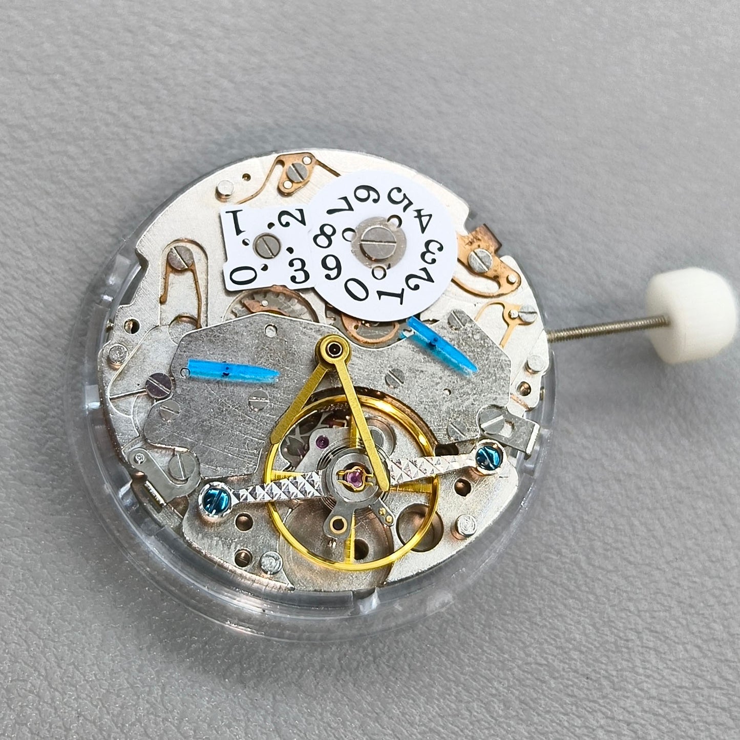 Shanghai L10 Multifunctional Mechanical Movement 5 Hands Big Date@12
