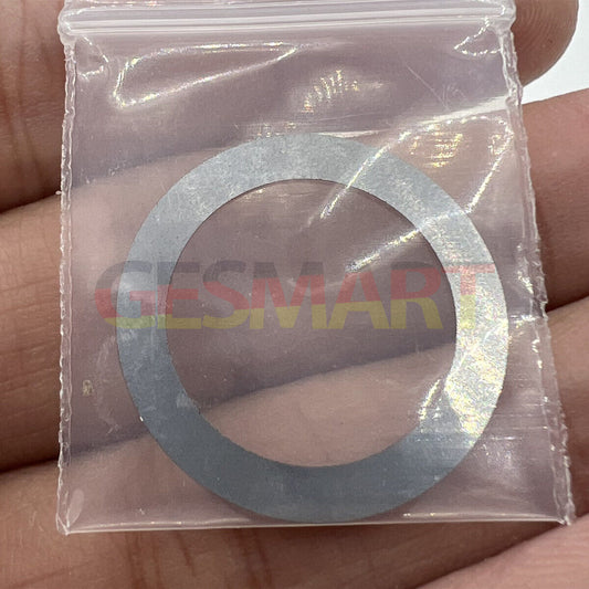 Black background close-up of green date wheel for NH35 NH36 watch movement by Seiko