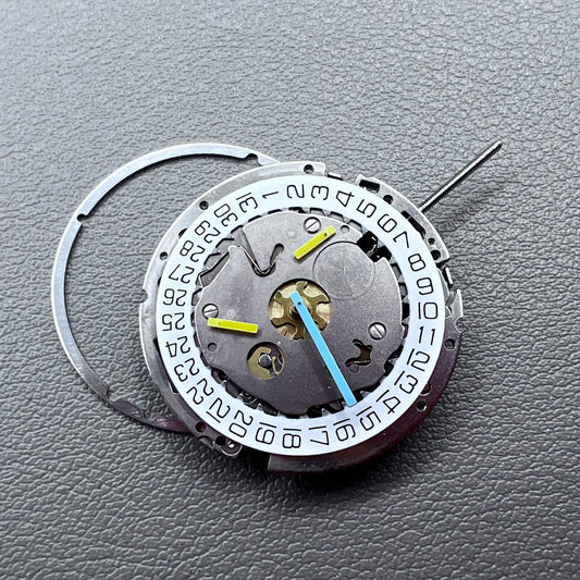 Swiss 8161 Watch Quartz Movement 5 Hands Multifunctional Movement