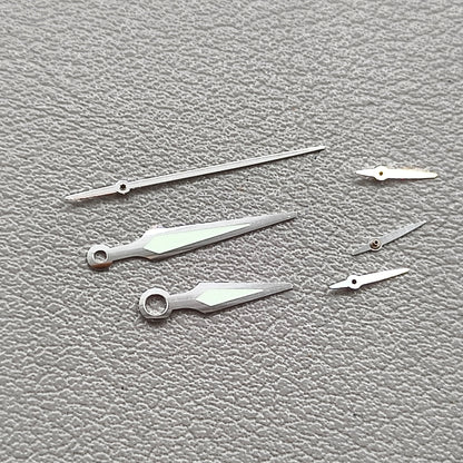 Silver Trim Luminous 6 Pins Watch Hands for ETA G10.211 Quartz Watch Movement