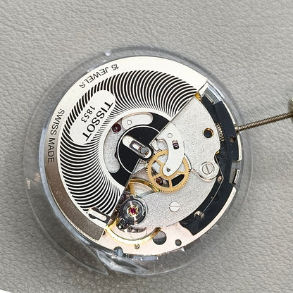 Swiss Genuine ETA C01.211 Chronograph Mechanical Movement 1853 White Dial